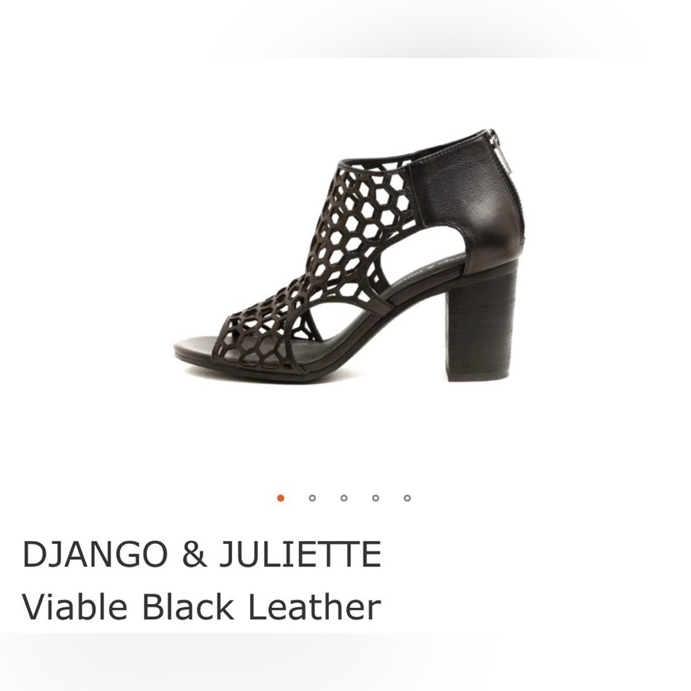 DJANGO & JULIETTE
Viable Black Leather Size 36
